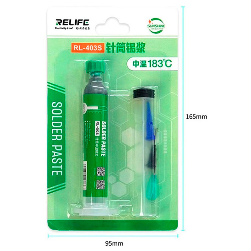 خمیر قلع سرنگی Relife RL-403S 10ml