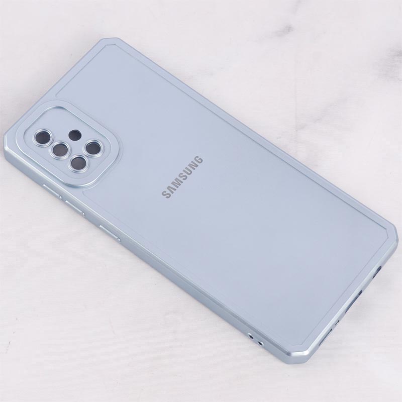 قاب ژله ای متالیک محافظ لنزدار Samsung Galaxy A71