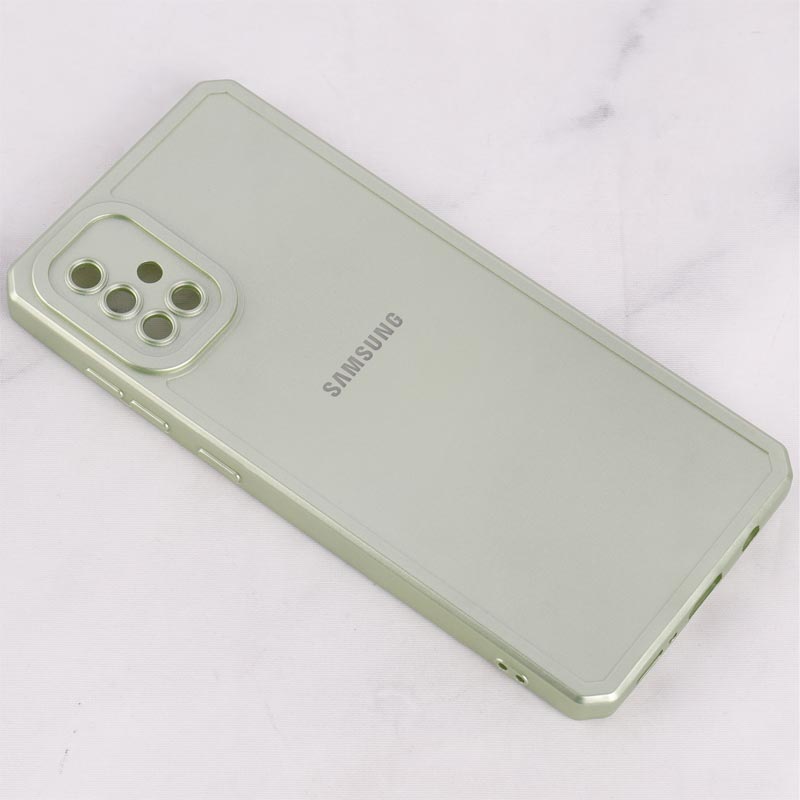 قاب ژله ای متالیک محافظ لنزدار Samsung Galaxy A71