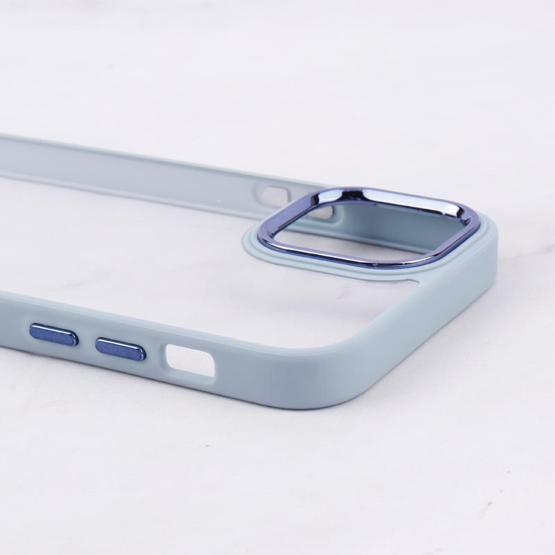 قاب PC شفاف متال ایرون iPhone 12
