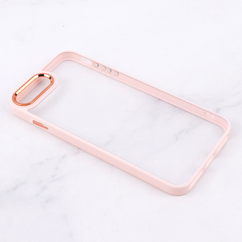 قاب PC شفاف متال ایرون iPhone 7 Plus / 8 Plus