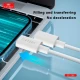 کابل تبدیل فست شارژ Earldom EC-166C Type-C to Type-C 60W 1m