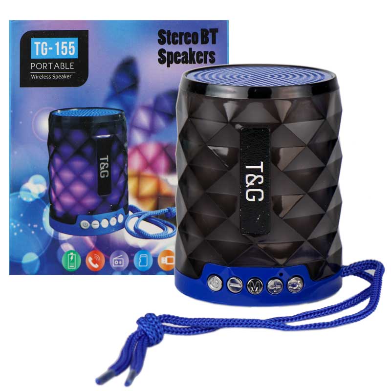 اسپیکر بلوتوثی رم و فلش خور T&G TG-155