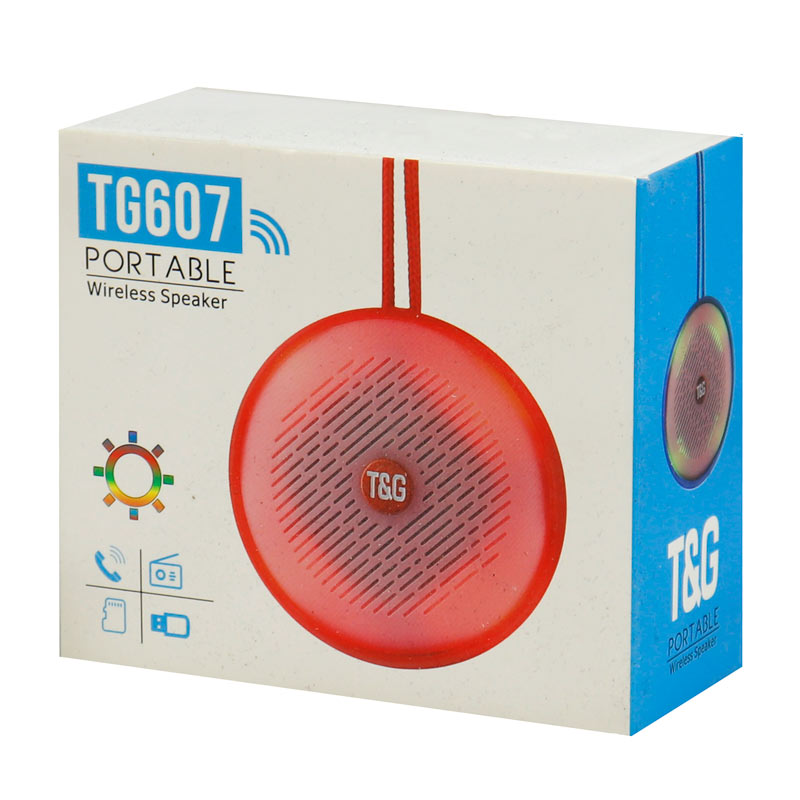 اسپیکر بلوتوثی رم و فلش خور T&G TG-607