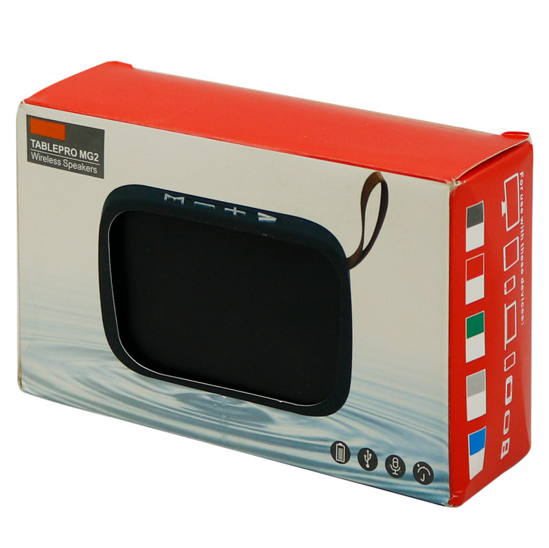 اسپیکر بلوتوثی رم و فلش خور طرح دار Tablepro G2