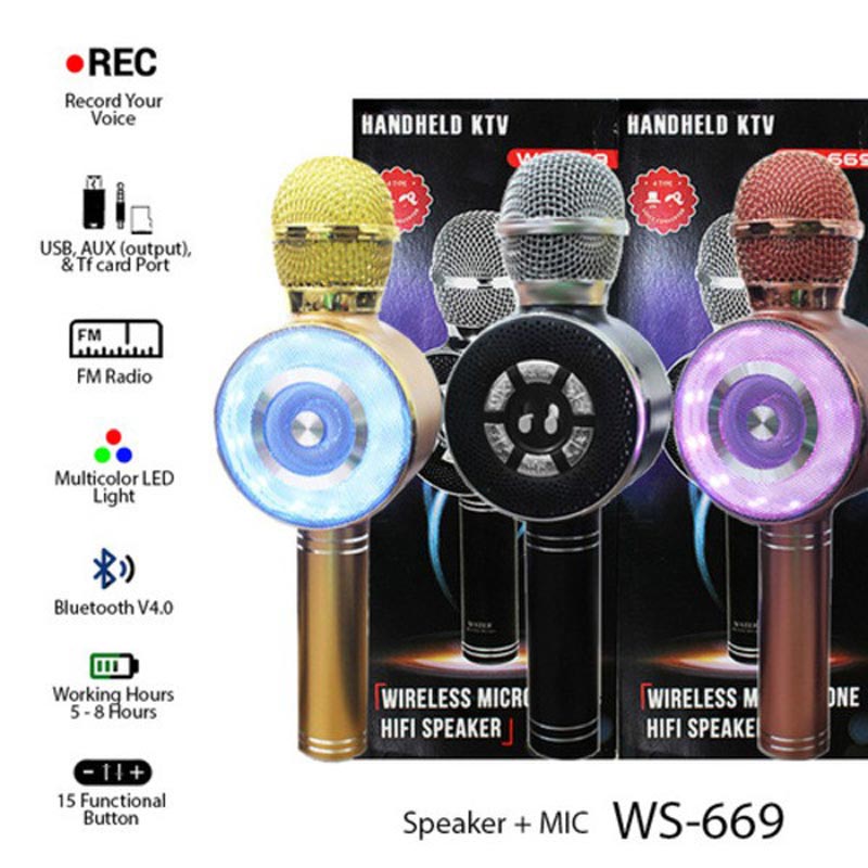 میکروفون اسپیکر WS-669