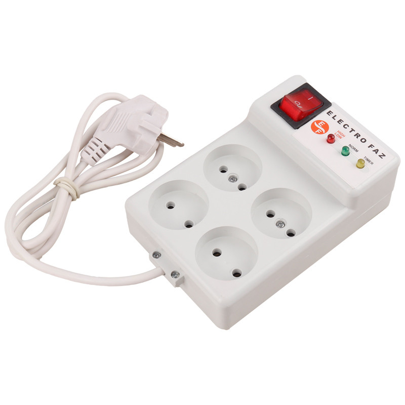 محافظ برق صوتی تصویری 4 خانه الکتروفاز 4002 با کابل 1.5 متری