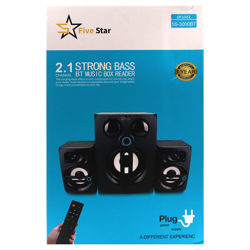اسپیکر بلوتوثی رم و فلش خور Five Star 5S-3000BT