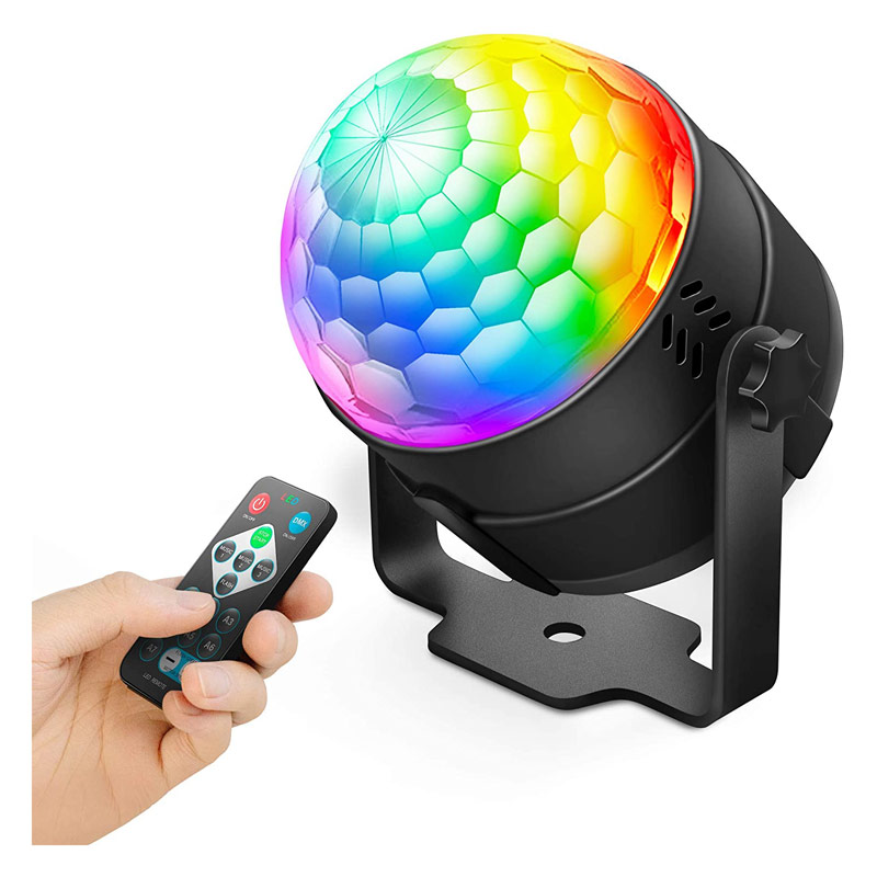 لامپ رقص نور LED Party Light 3W + ریموت کنترل