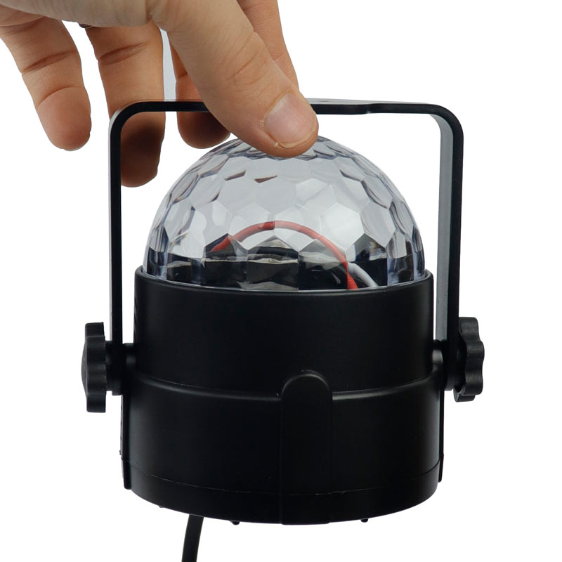 لامپ رقص نور LED Party Light 3W + ریموت کنترل