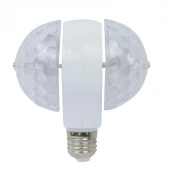 لامپ رقص نور گردان دو طرفه Rotating Lamp 6W E27