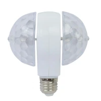 لامپ رقص نور گردان دو طرفه Rotating Lamp 6W E27