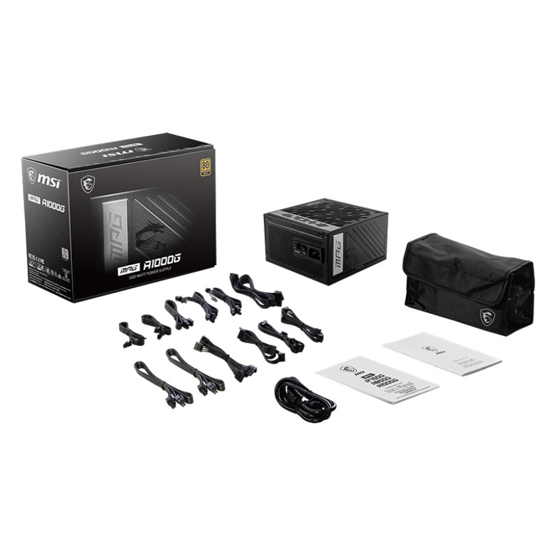 پاور ماژولار ام اس آی MSI MPG A1000G Gold 1000W