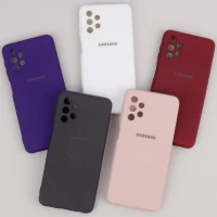 قاب سیلیکونی Highcopy زیربسته سامسونگ Galaxy A32 5G محافظ لنزدار
