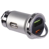 شارژر فندکی فست شارژ T-061 PD-H061 3A PD QC3.0 38W