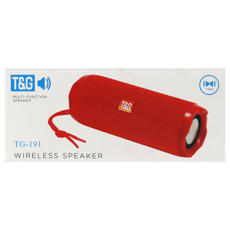 اسپیکر بلوتوثی رم و فلش خور T&G TG-191