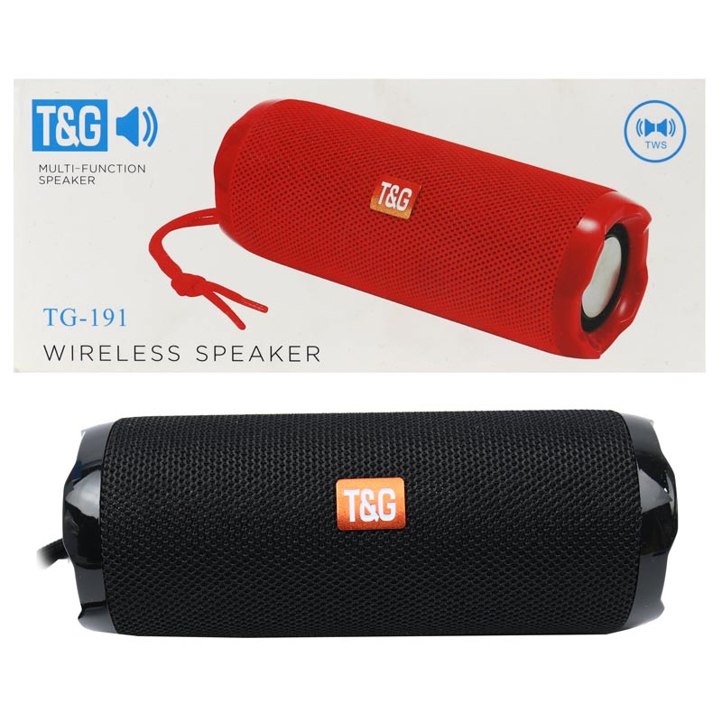 اسپیکر بلوتوثی رم و فلش خور T&G TG-191