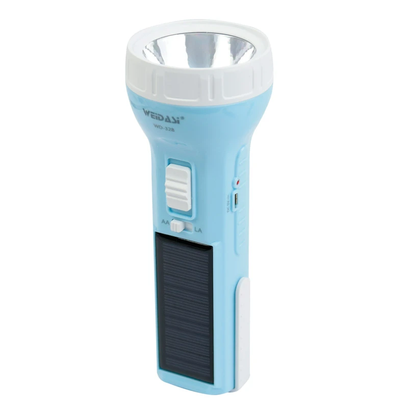 چراغ قوه شارژی خورشیدی Weidasi WD-328