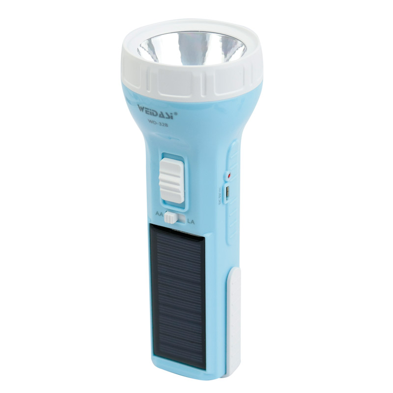 چراغ قوه شارژی خورشیدی Weidasi WD-328
