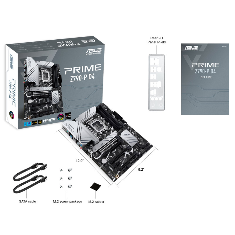 مادربرد ایسوس ASUS Prime Z790-P D4 DDR4 LGA 1700