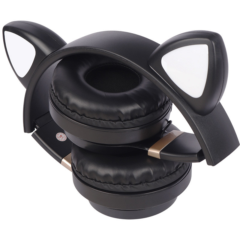 هدفون بلوتوثی رم خور Cat Ear T40