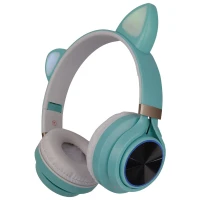 هدفون بلوتوثی رم خور Cat Ear T40