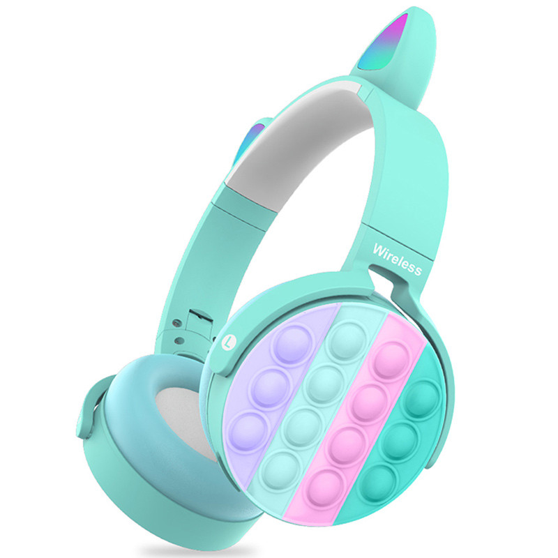 هدفون بلوتوثی رم خور Cat Pop It CT-950