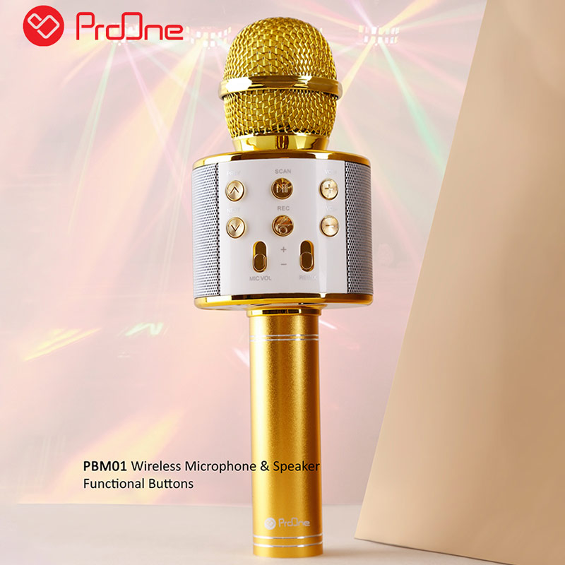 میکروفون و اسپیکر بلوتوثی ProOne PMB65 M01