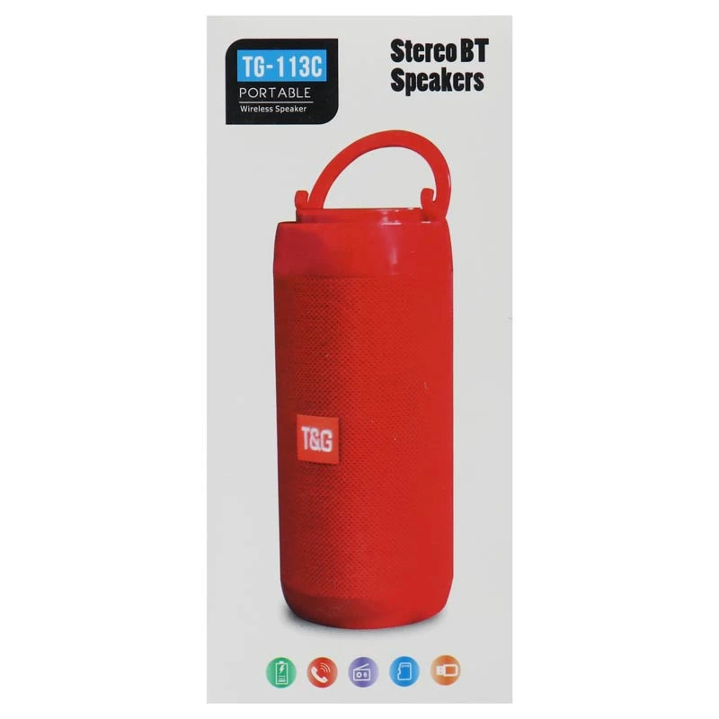 اسپیکر بلوتوثی رم و فلش خور T&G TG-113C