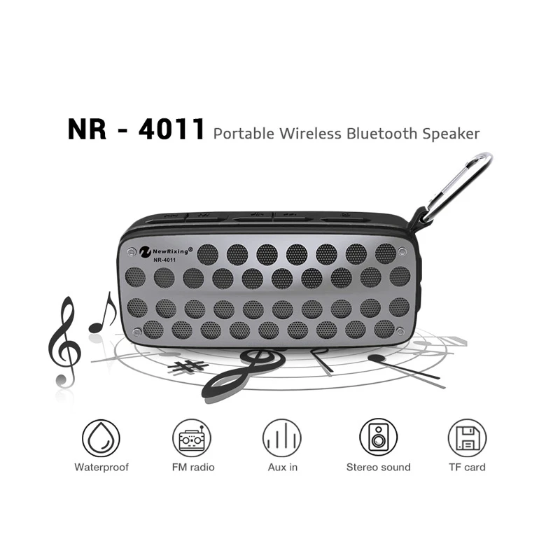 اسپیکر بلوتوثی رم و فلش خور New Rixing NR-4011