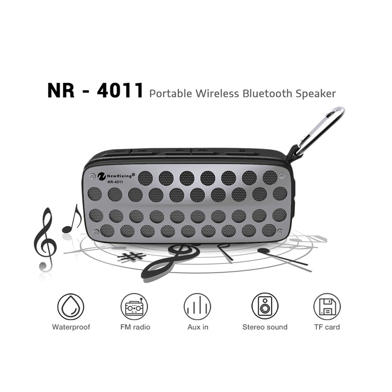 اسپیکر بلوتوثی رم و فلش خور New Rixing NR-4011