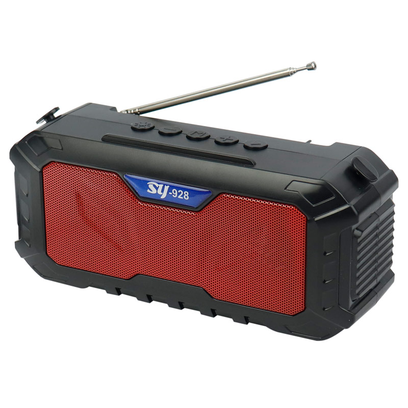 اسپیکر بلوتوثی رم و فلش خور خورشیدی SY-928