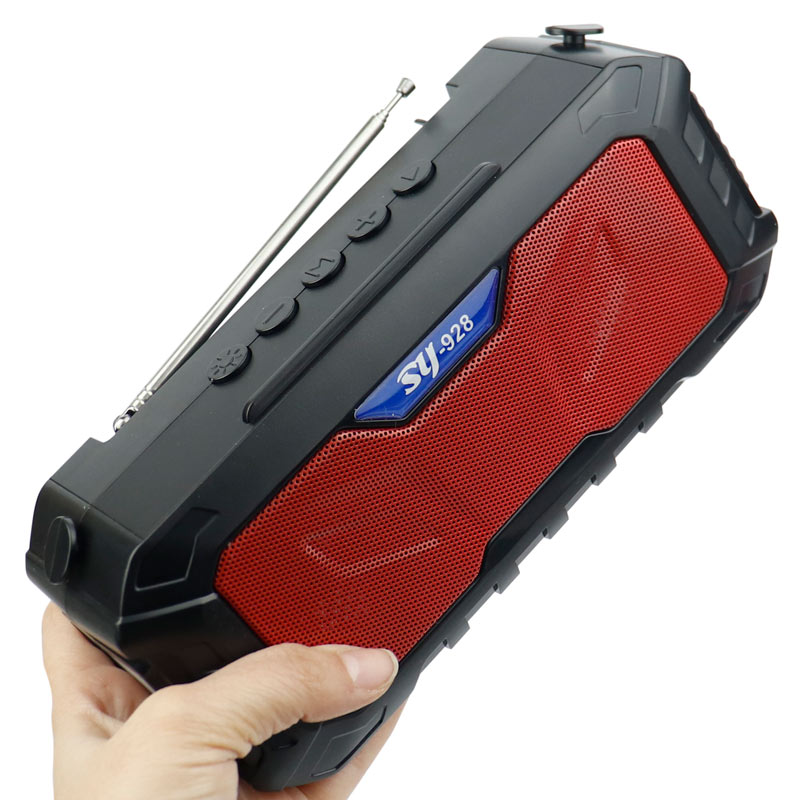 اسپیکر بلوتوثی رم و فلش خور خورشیدی SY-928