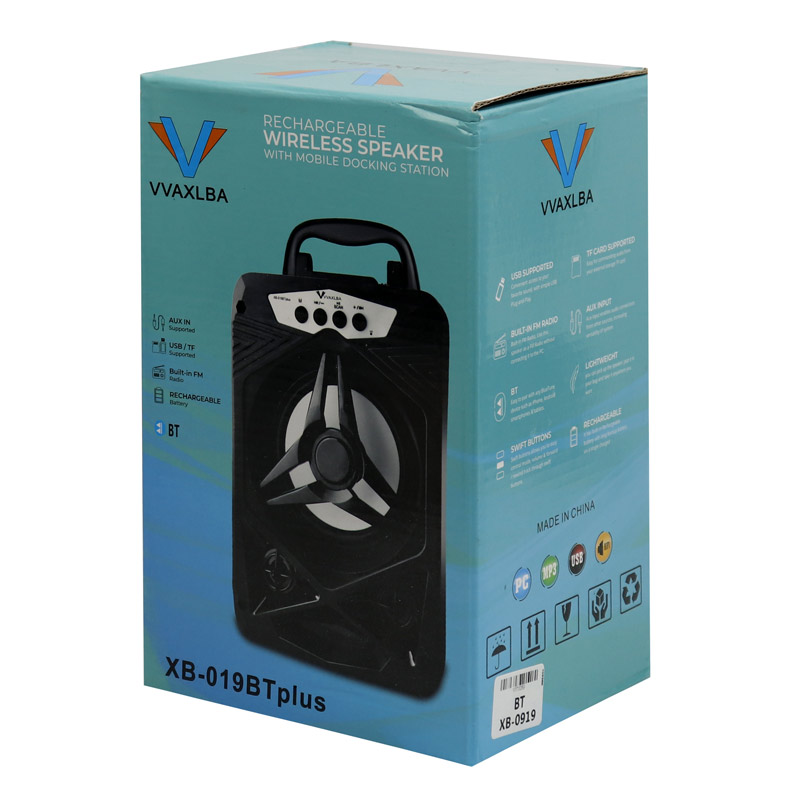 اسپیکر بلوتوثی رم و فلش خور VVAXLBA XB-019BT Plus