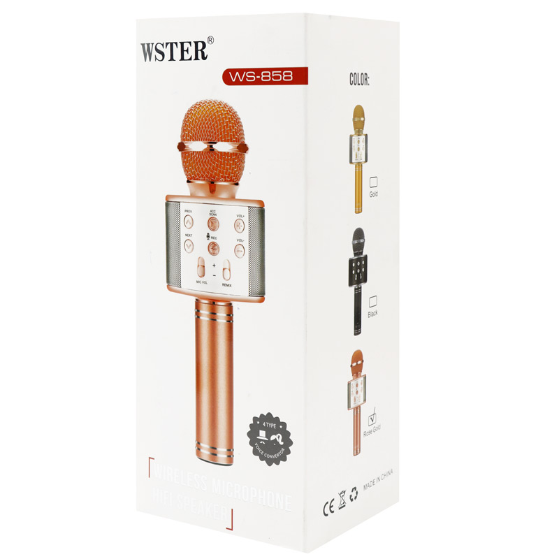 میکروفون و اسپیکر اورجینال WSTER WS-858