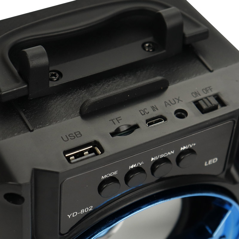 اسپیکر بلوتوثی رم و فلش خور YD-802 + میکروفون