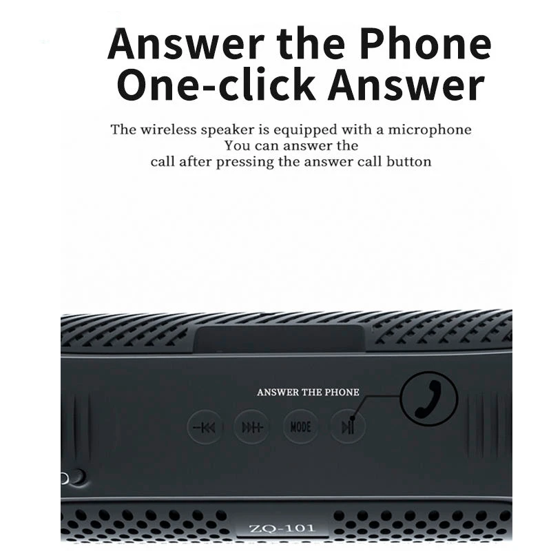 اسپیکر بلوتوثی رم و فلش خور ZQ-101