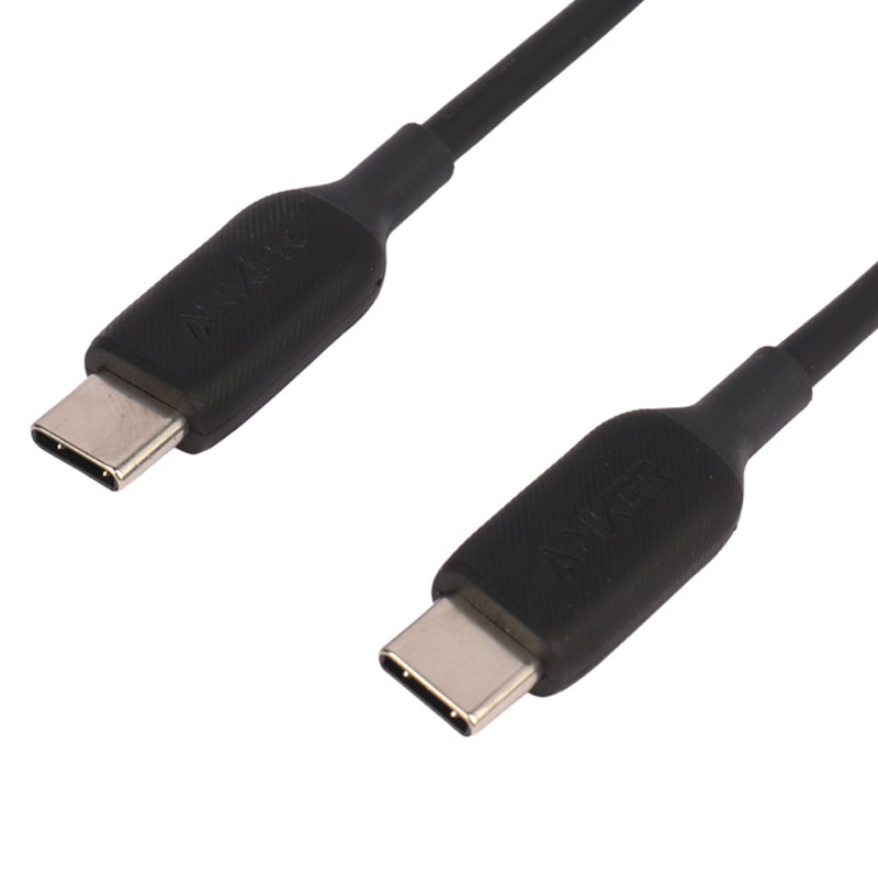 کابل تبدیل فست شارژ Anker PowerLine III A8852H11 Type-C to Type-C PD 60W 90cm
