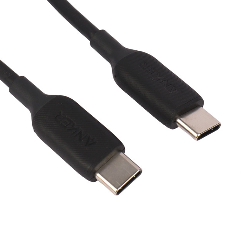 کابل تبدیل فست شارژ Anker PowerLine III A8852H11 Type-C to Type-C PD 60W 90cm