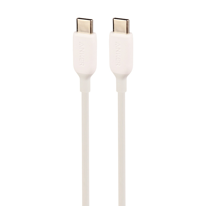 کابل تبدیل فست شارژ Anker PowerLine III A8852H11 Type-C to Type-C PD 60W 90cm