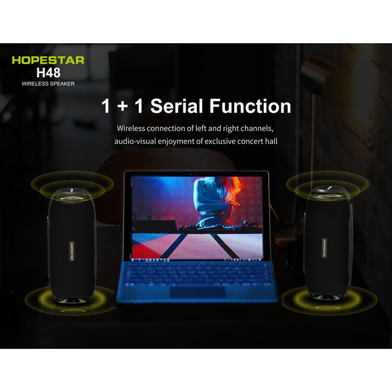 اسپیکر بلوتوثی رم و فلش خور Hopestar H48
