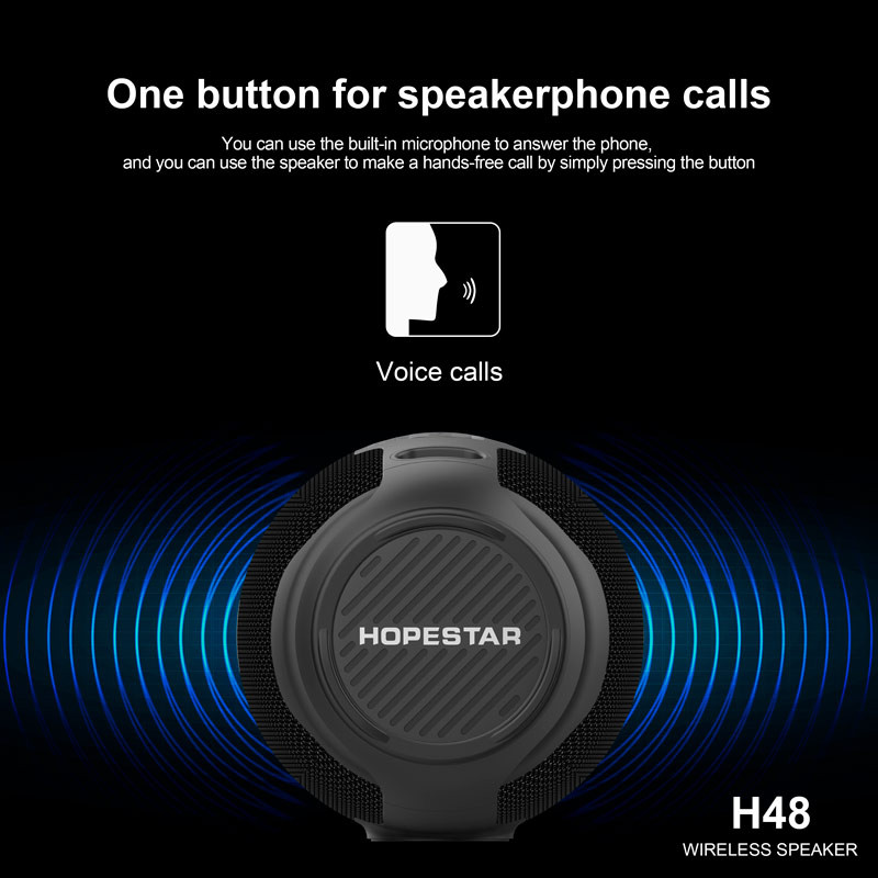 اسپیکر بلوتوثی رم و فلش خور Hopestar H48