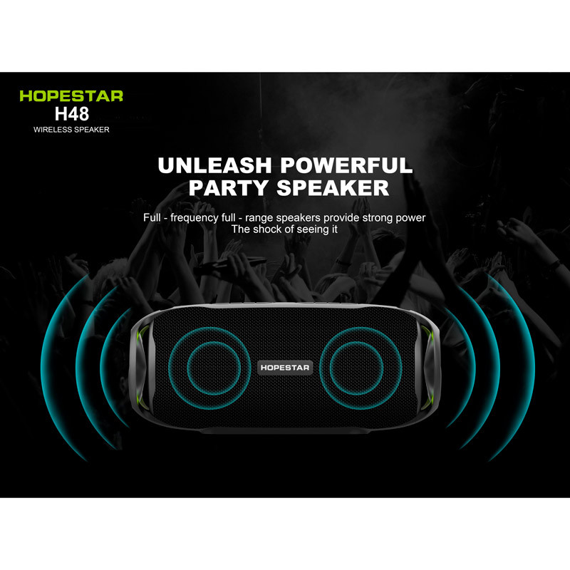 اسپیکر بلوتوثی رم و فلش خور Hopestar H48