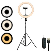 رینگ لایت پایه دار “YQ-320B 12
