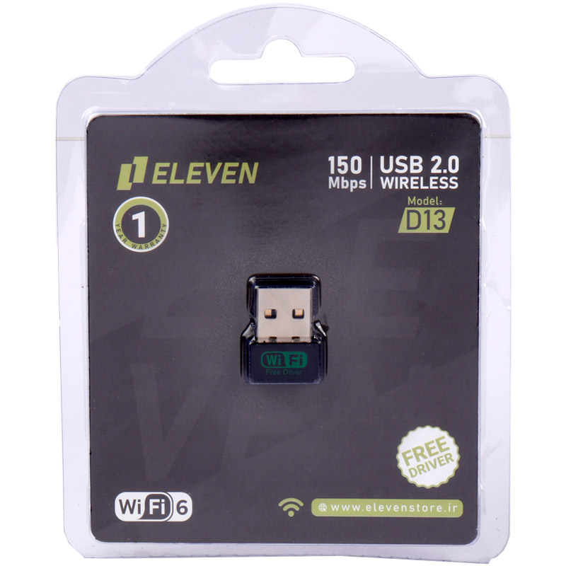 کارت شبکه بی سیم Eleven D13 150Mbps