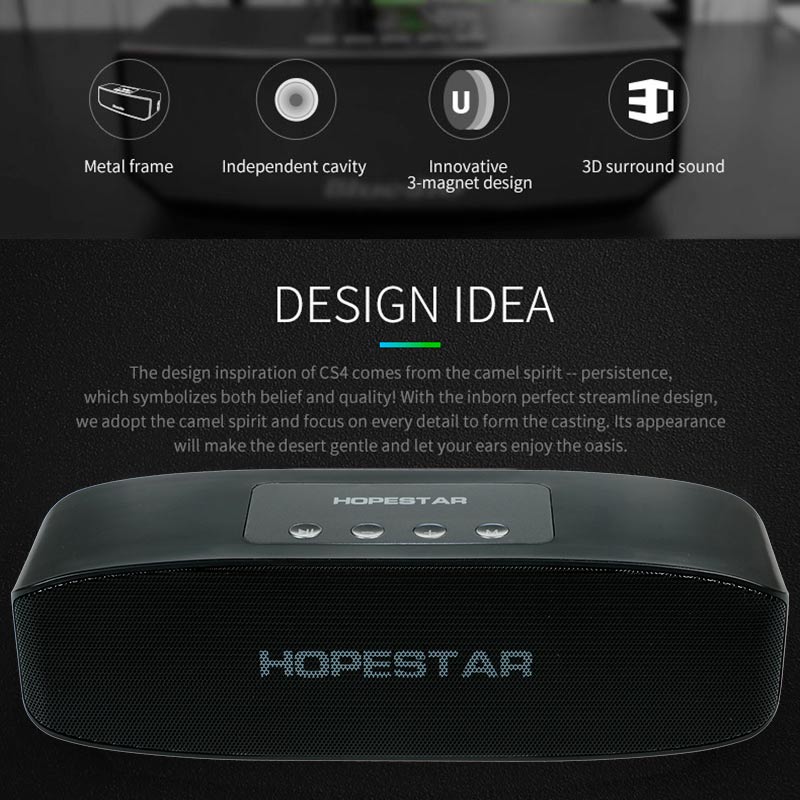 اسپیکر بلوتوثی رم و فلش خور Hopestar H11