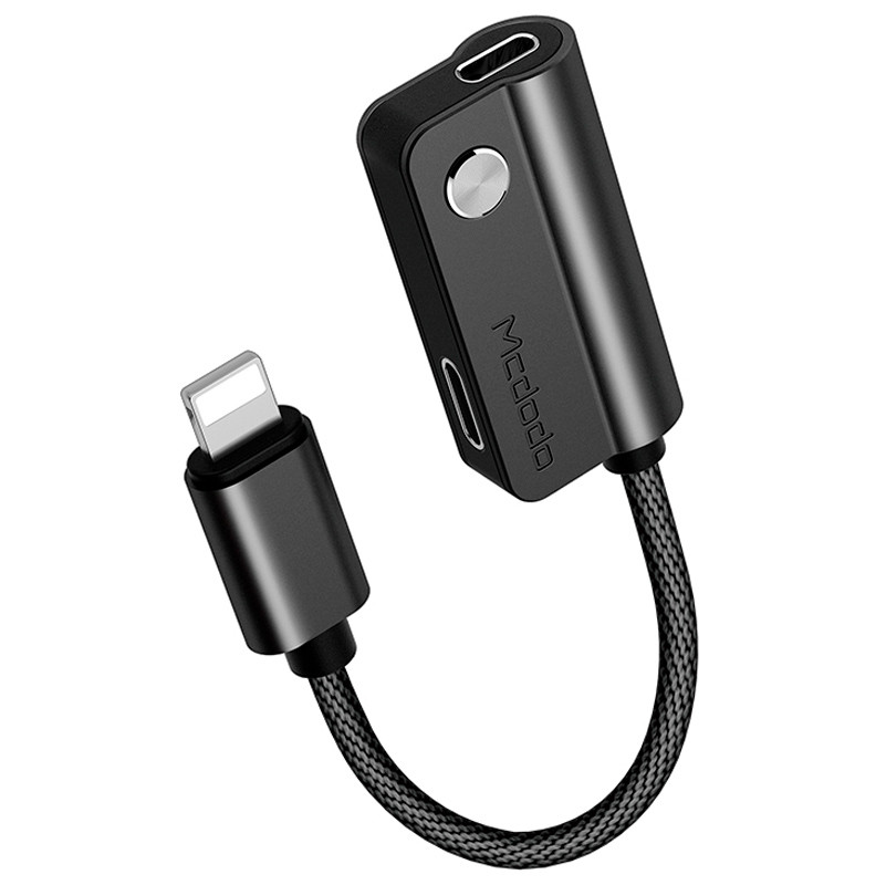 تبدیل اورجینال Mcdodo CA-470 Lightning to Dual Lightning شرینک