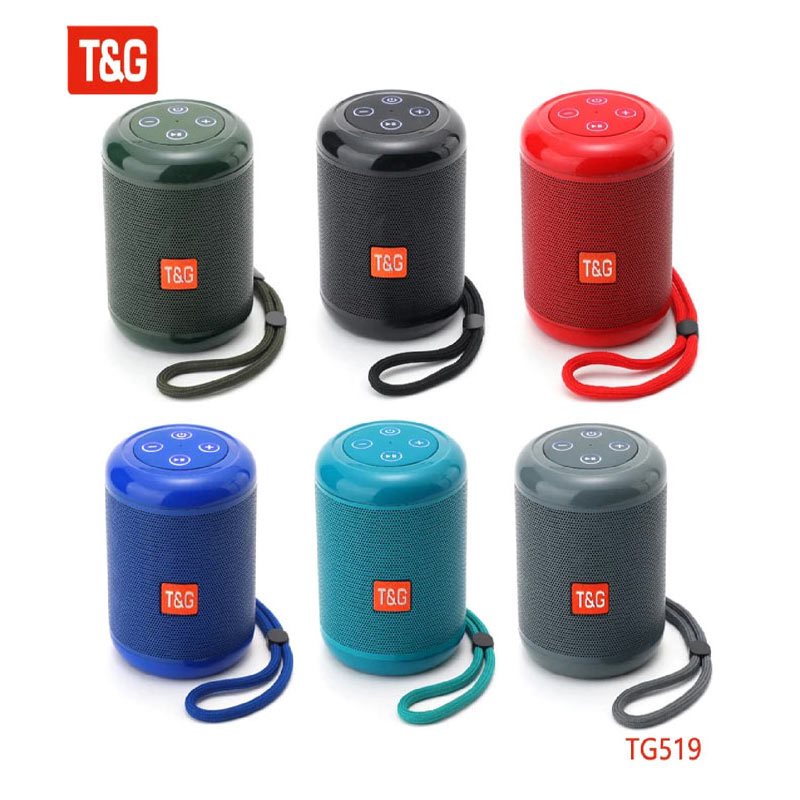 اسپیکر بلوتوثی رم و فلش خور T&G TG519