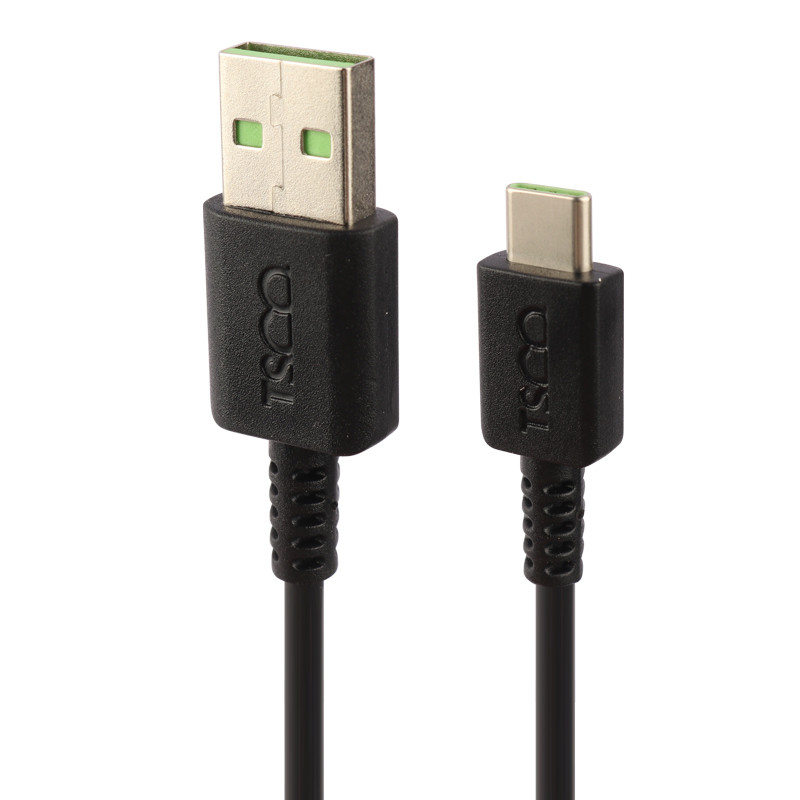 شارژر فندکی فست شارژ TSCO TCG 20 3A QC3.0 PD 18W + کابل تایپ سی