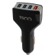 شارژر فندکی فست شارژ TSCO TCG 20 3A QC3.0 18W + کابل تایپ سی